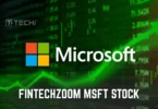 fintechzoom msft stock